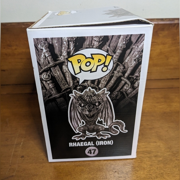 Funko Pop! Vinyl Super 6": Game of Thrones Rhaegal New/Damaged Box - Picture 3 of 9